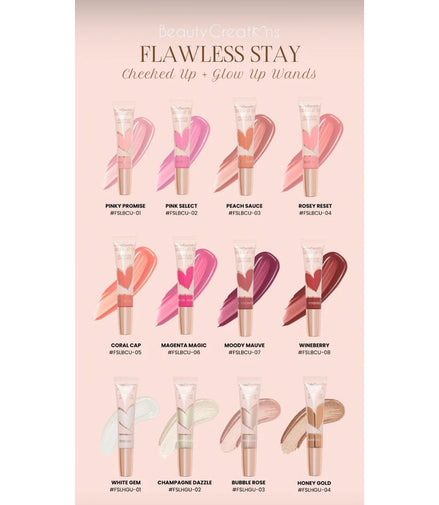 Rubor Liquido Flawless Stay Cheeked Up Beauty Creations