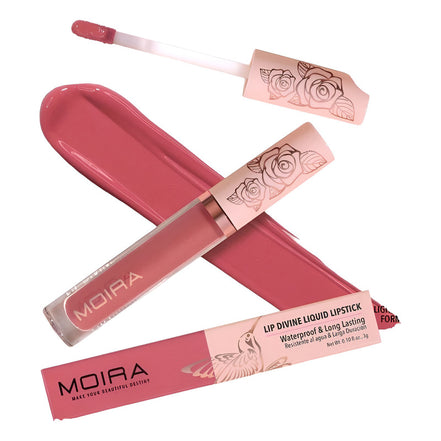 Labial Liquido Moira Lip Divine Larga Duracion 1 Pz 24 Tonos