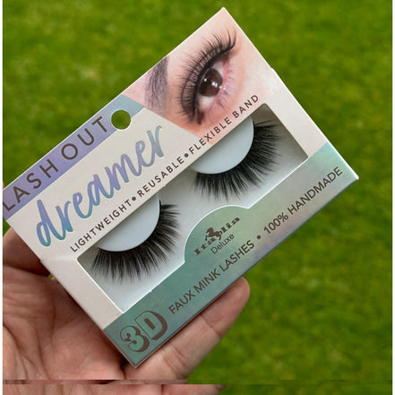 3pack Pestañas Postizas Efecto 3d Lash Out Italia Deluxe