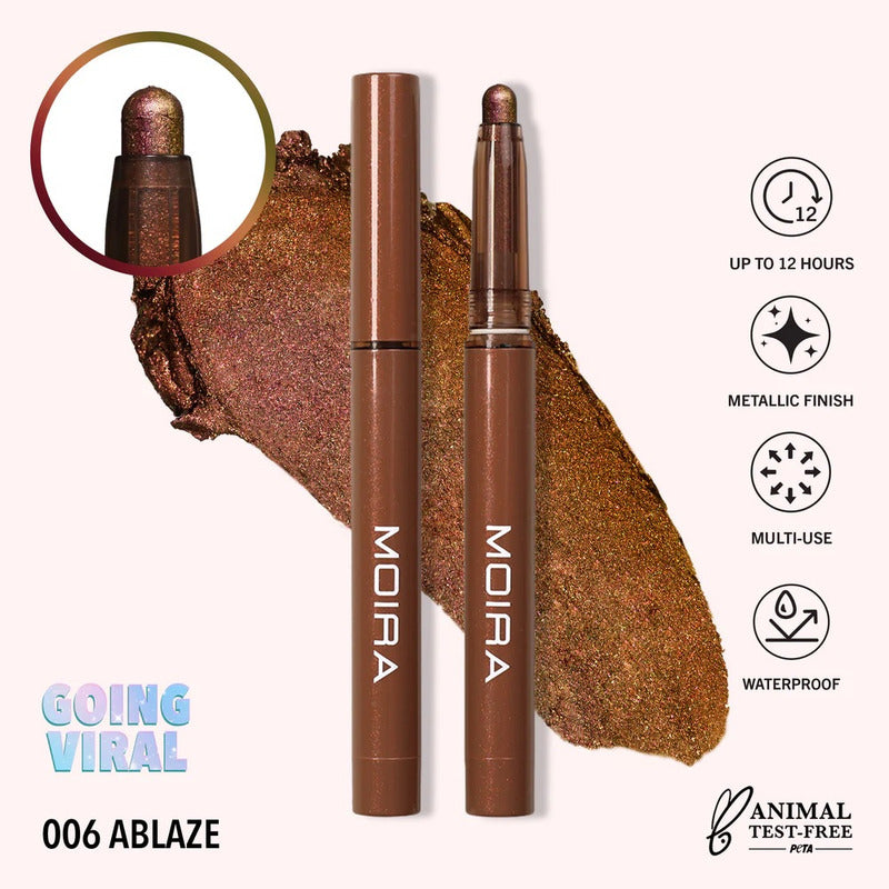 Sombra Holografica En Barra Stellar Glaze Stick Shadow Moira