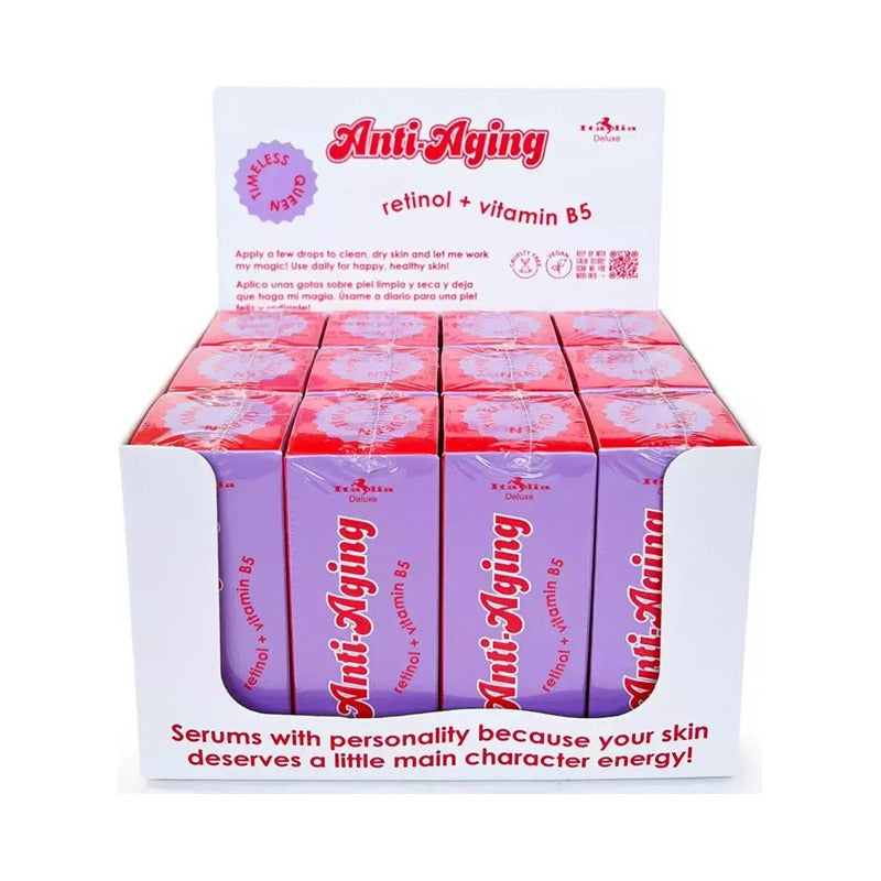 Serum Facial Anti Edad Retinol + Vitamina B5 Italia Deluxe