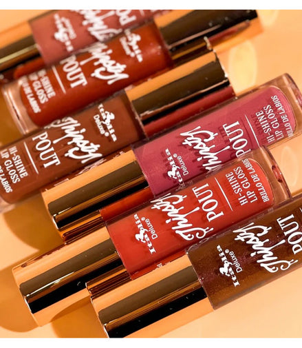 Lip Gloss Thirsty Pout Hi-shine Italia Deluxe Night Out