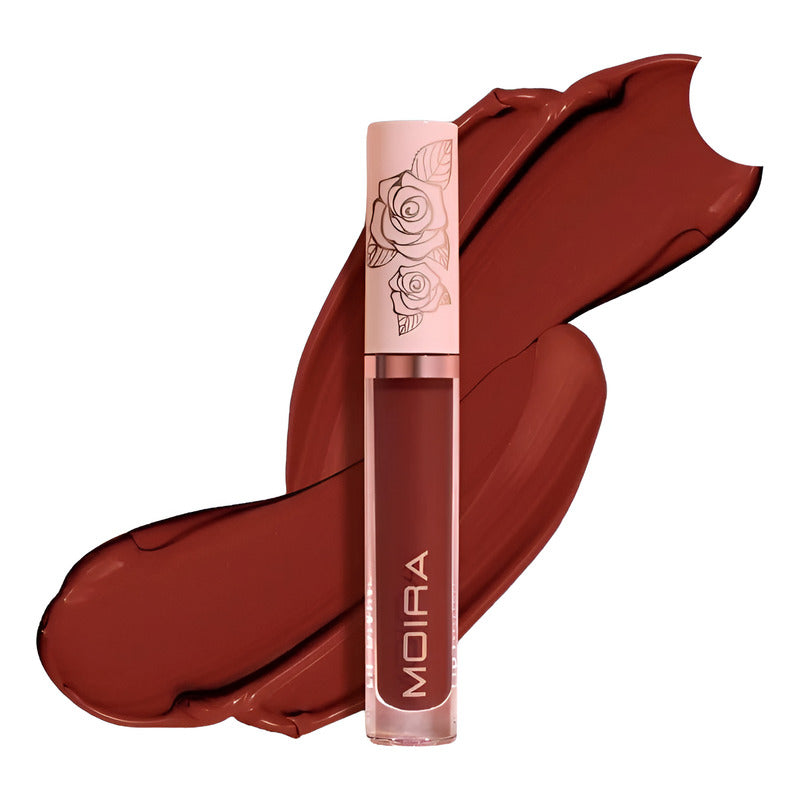 Labial Liquido Moira Lip Divine Larga Duracion 1 Pz 24 Tonos