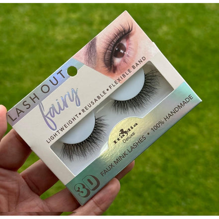 3pack Pestañas Postizas Efecto 3d Lash Out Italia Deluxe