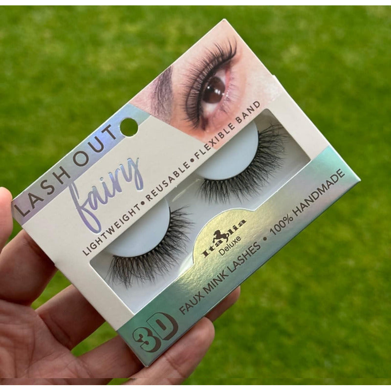 3pack Pestañas Postizas Efecto 3d Lash Out Italia Deluxe