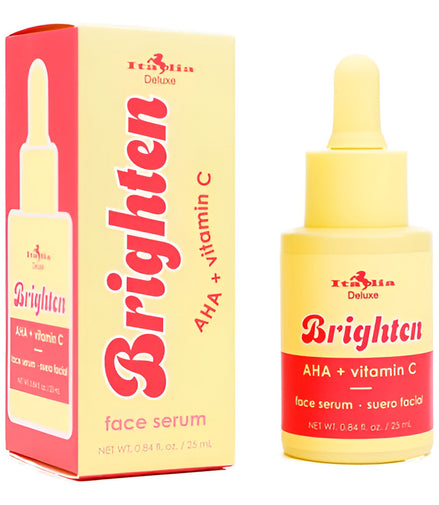Serum Facial Brighten Aha + Vitamina C Italia Deluxe