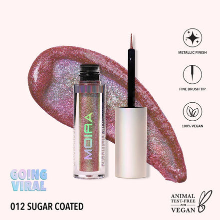 Delineador Liquido Metalico Chromatic Show Liner Moira