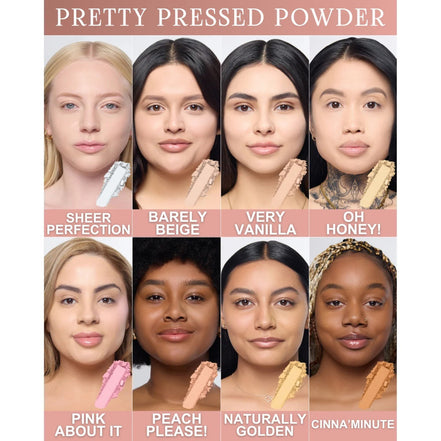 Polvo Compacto Fijador Pretty Pressed Beauty Creations