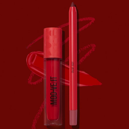 Lip Duo Set Beauty Creations Labial + Delineador Original