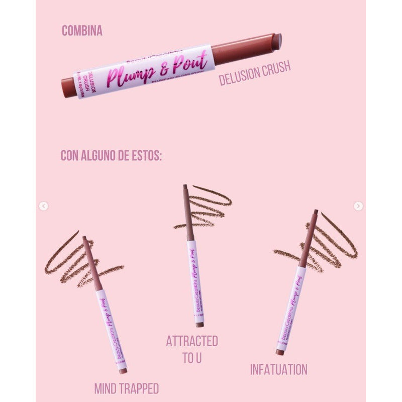 Lip Gloss Plump & Pout Gloss Stick Beauty Creations