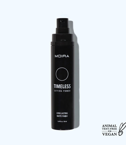 Spray Fijador Maquillaje Timeless Setting Power Moira Transparente