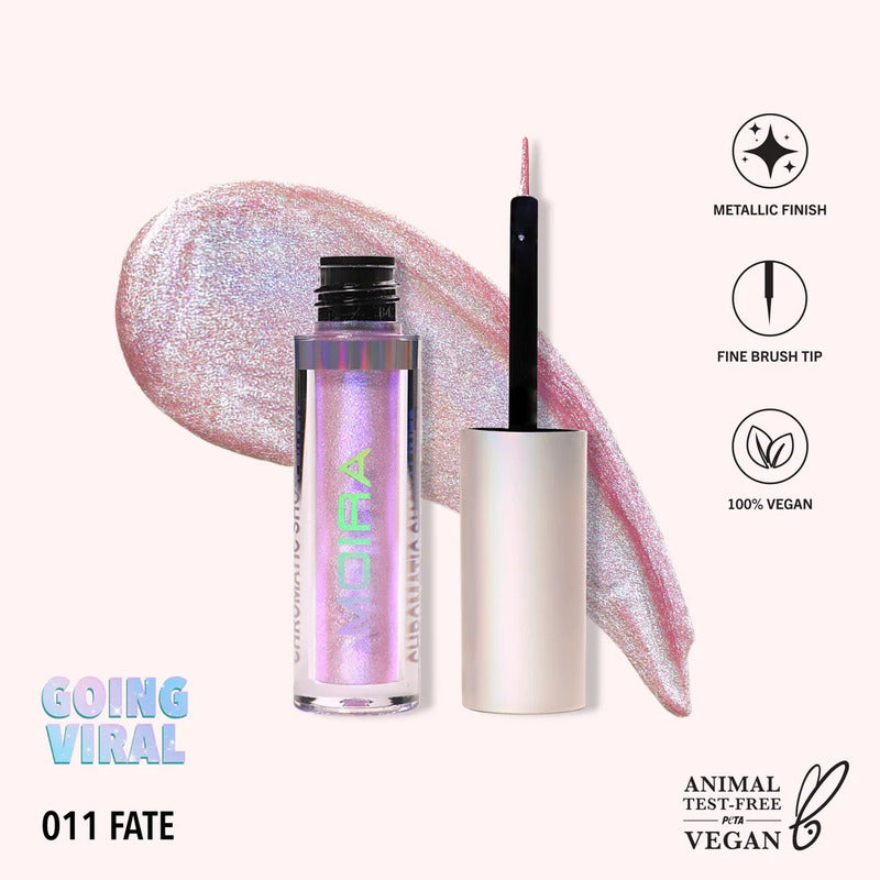 Delineador Liquido Metalico Chromatic Show Liner Moira