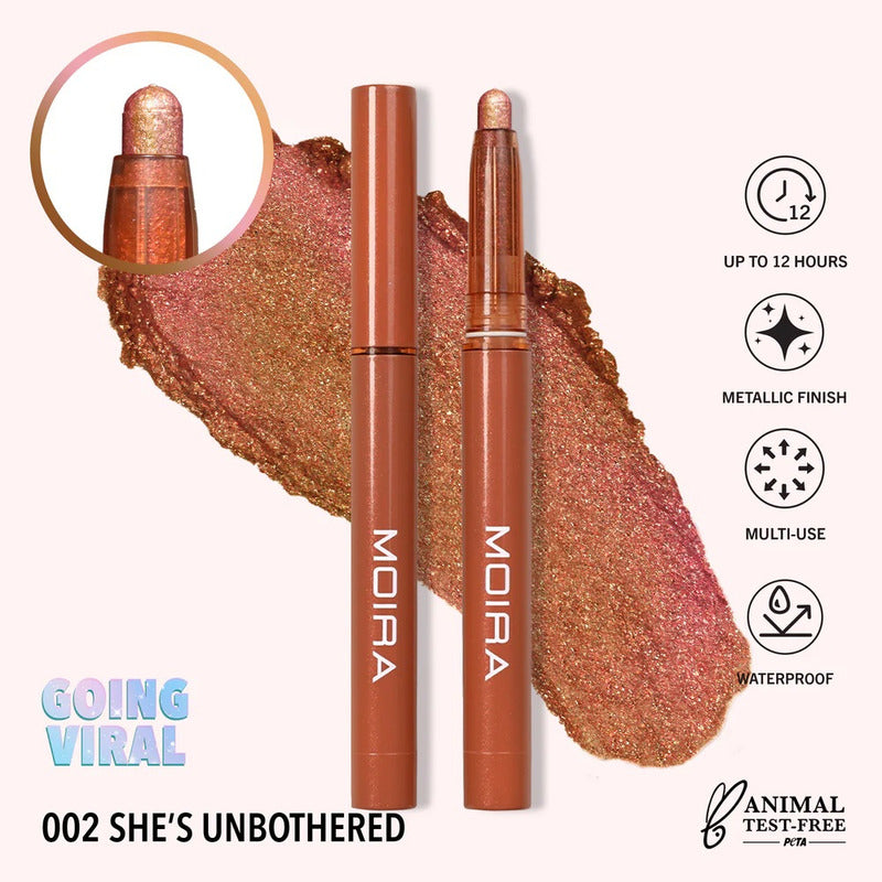 Sombra Holografica En Barra Stellar Glaze Stick Shadow Moira