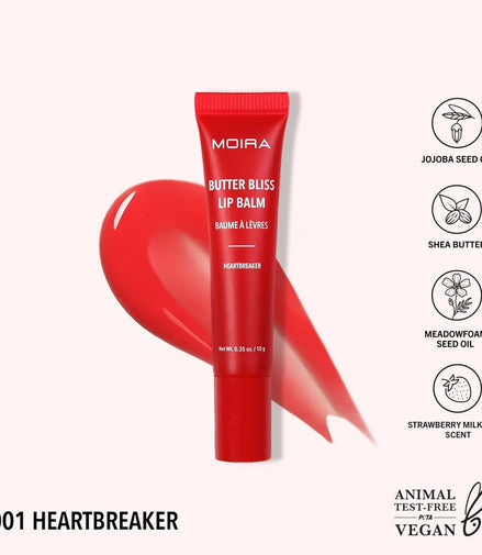 Bálsamo Labial Hidratante Butter Bliss Lip Balm Moira