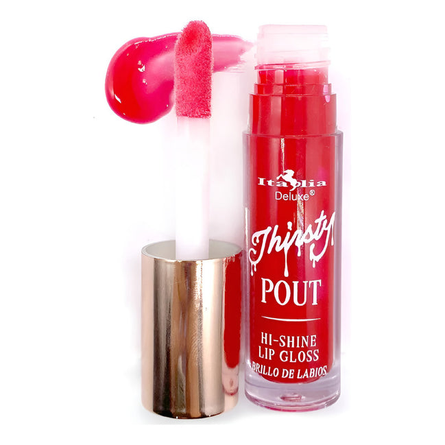 Lip Gloss Thirsty Pout Hi-shine Italia Deluxe Popsicle
