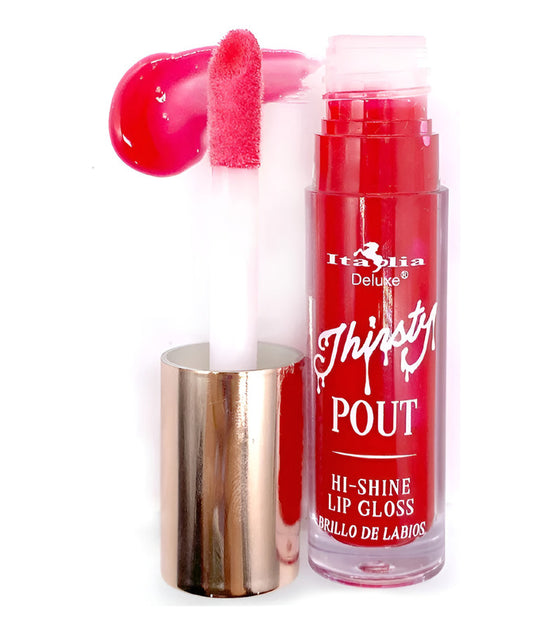 Lip Gloss Thirsty Pout Hi-shine Italia Deluxe Popsicle 08 Popsicle