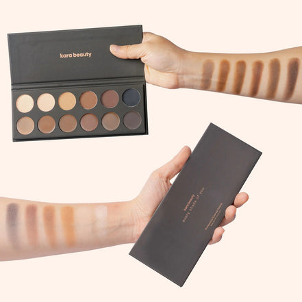 Paleta Para Cejas Profesional Gel Y Polvo Kara Beauty