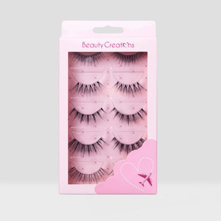 Set De 5 Pestañas De Seda Take Me Somewhere Beauty Creations