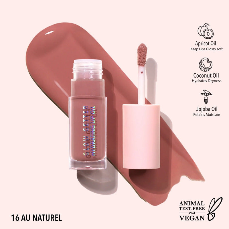 Lip Oil Glow Getter Moira Original Gloss Labios Hidratados