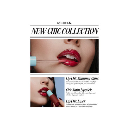 Labial Satinado Chic Collection Chic Satin Lipstick Moira