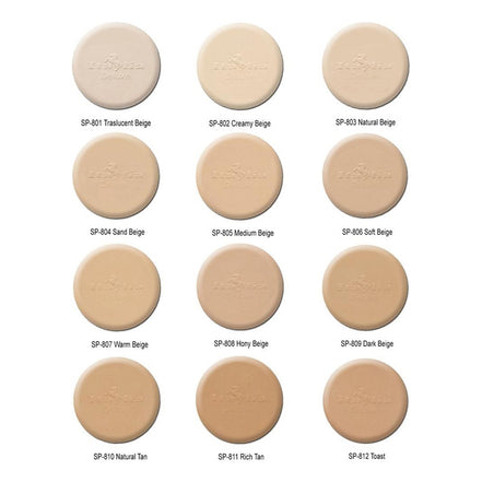 Italia Deluxe Silver Polvo Compacto Natural 1 Pz 12 Tonos
