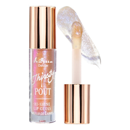 Italia Deluxe Thirsty Pout Hi-shine Lip Gloss Alto Brillo