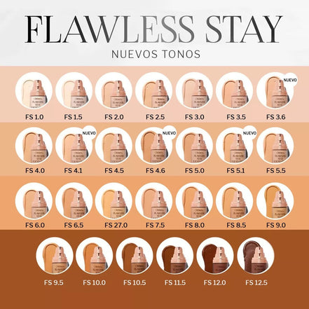 Base Liquida De Maquilllaje Flawless Stay Beauty Creations