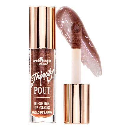 Lip Gloss Thirsty Pout Hi-shine Italia Deluxe Night Out