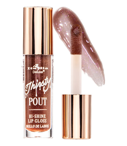 Lip Gloss Thirsty Pout Hi-shine Italia Deluxe Night Out