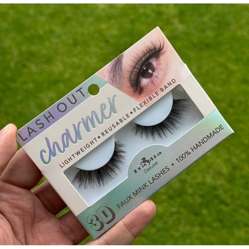 3pack Pestañas Postizas Efecto 3d Lash Out Italia Deluxe