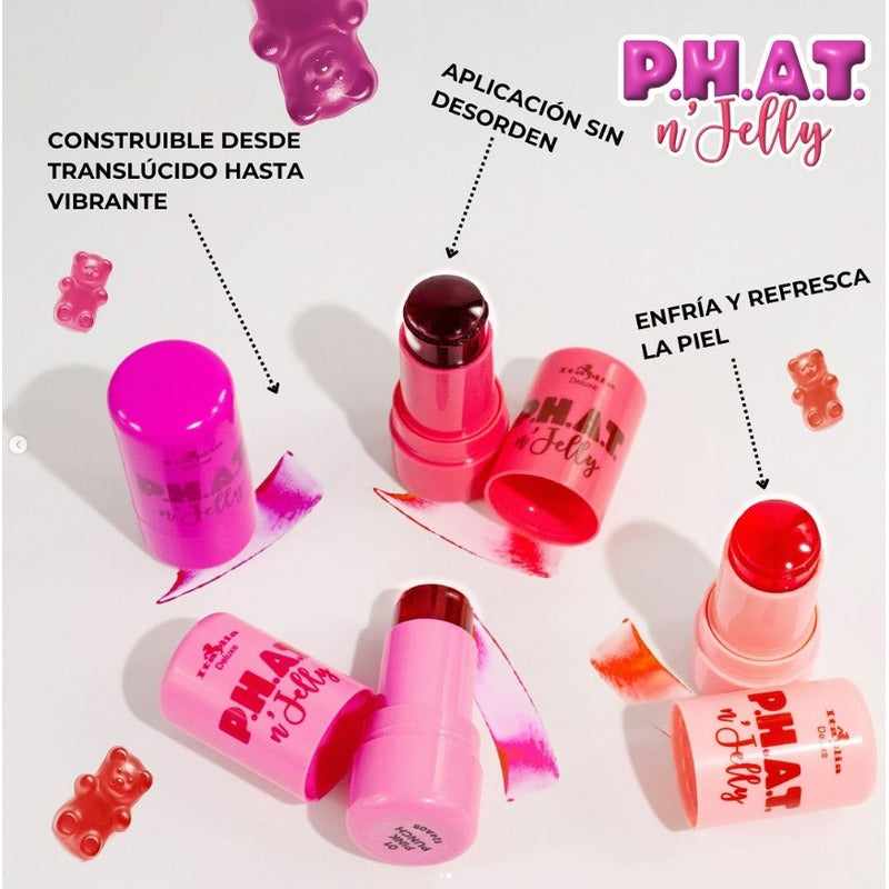 Phat Jelly Tinta En Gel Labios Y Mejillas Italia Deluxe