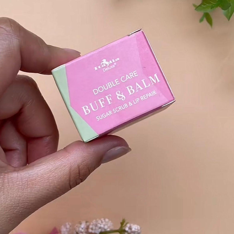 Buff & Balm Italia Deluxe Bálsamo Y Exfoliante Labial 2 En 1