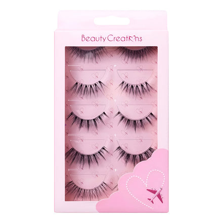 Set De 5 Pestañas De Seda Take Me Somewhere Beauty Creations