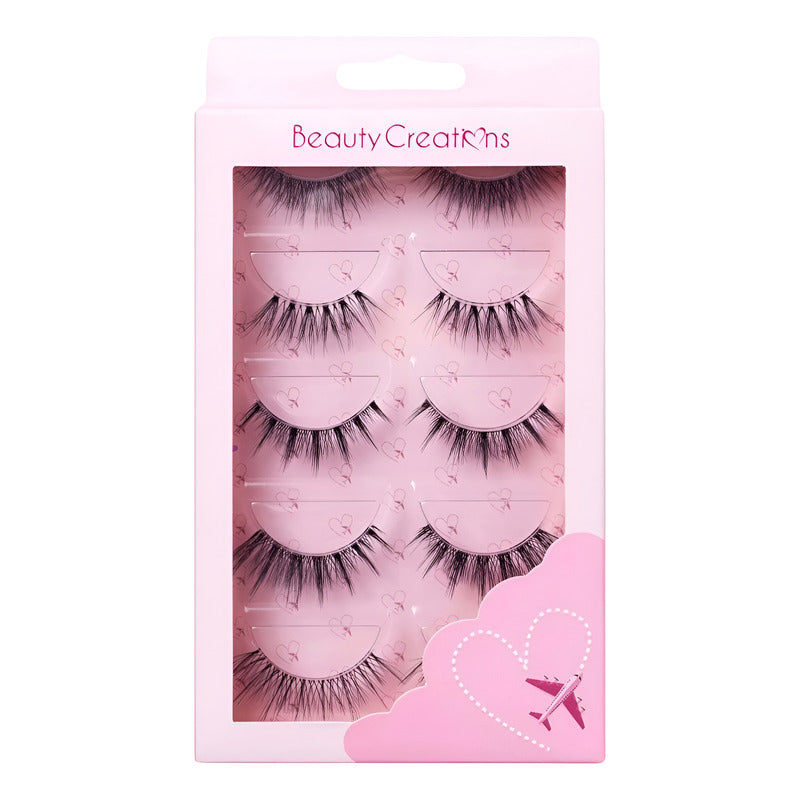 Set De 5 Pestañas De Seda Take Me Somewhere Beauty Creations