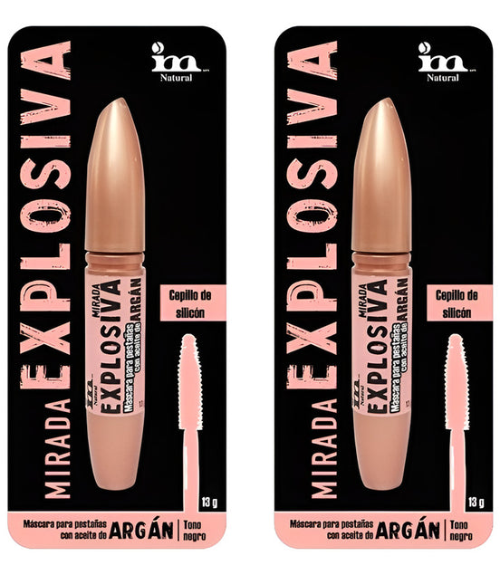 2pack Mascara De Pestañas Mirada Explosiva Im Natural Negro