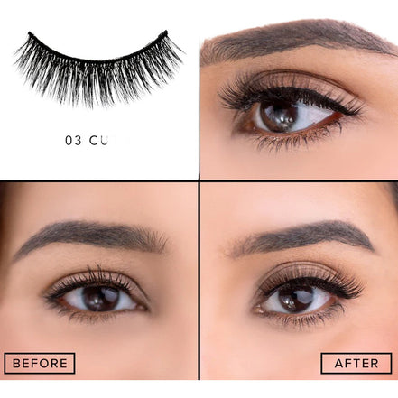 3pack Pestañas Postizas Efecto 3d Lash Out Italia Deluxe