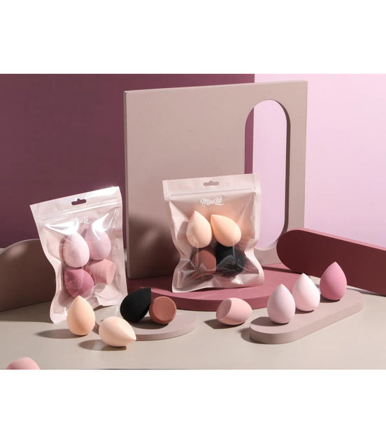 Set De Esponjas De Maquillaje Beauty Blender Miss Lil 4 Pcs