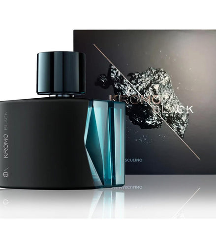 Ésika Kromo Black Perfume De Hombre 90 Ml