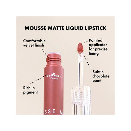 Labial Liquido Mousse Matte Italia Deluxe