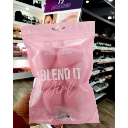 Set De 6 Esponjas Maquillaje Blend It Girl Beauty Creations