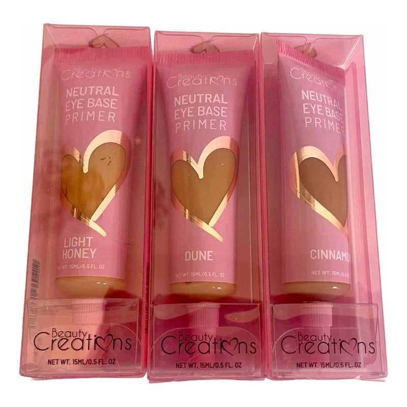 Primer Fijador De Sombras Neutral Eye Beauty Creations 1pz