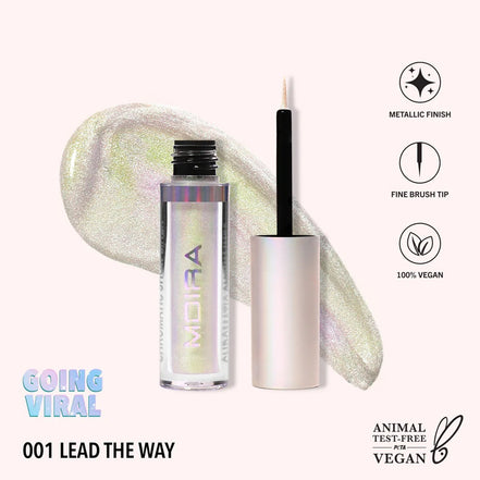 Delineador Liquido Metalico Chromatic Show Liner Moira