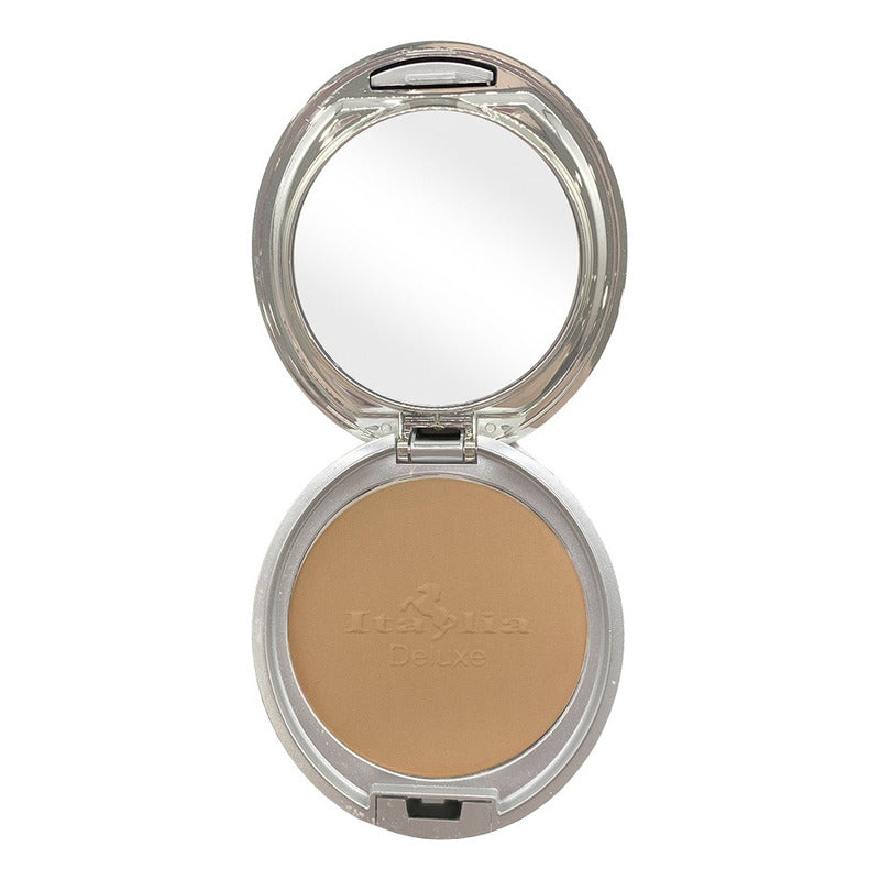 Italia Deluxe Silver Polvo Compacto Natural 1 Pz 12 Tonos