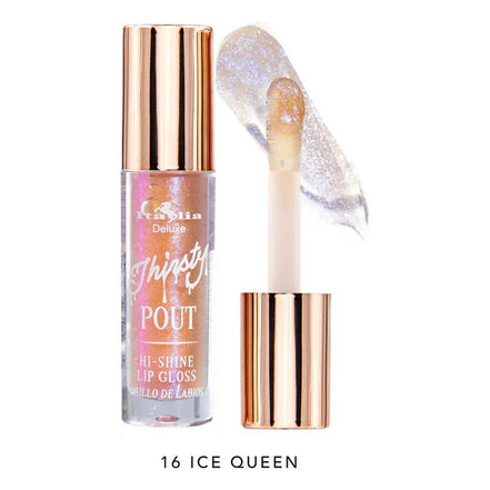 Italia Deluxe Thirsty Pout Hi-shine Lip Gloss Alto Brillo