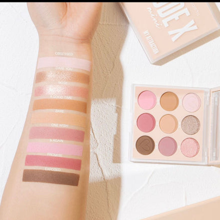 Paleta De Sombras Nude X Beauty Creations Original 9 Tonos