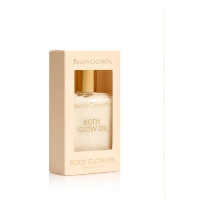 Duo Body Glow Aceite Corporal + Brocha Beauty Creations