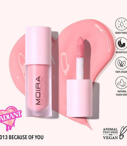 Rubor Líquido Love Steady Vol. 2 Moira Cosmetics