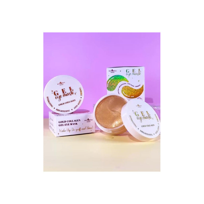 Parches De Gel Para Ojeras Colageno Dorado Italia Deluxe
