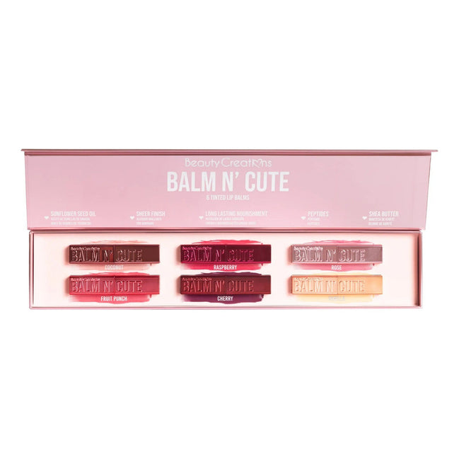 Set Completo Balsamos Balm N Cute Beauty Creations 6 Piezas