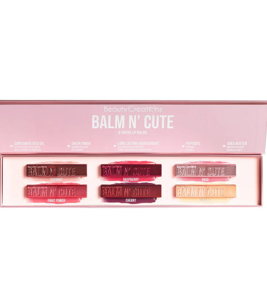 Set Completo Balsamos Balm N Cute Beauty Creations 6 Piezas